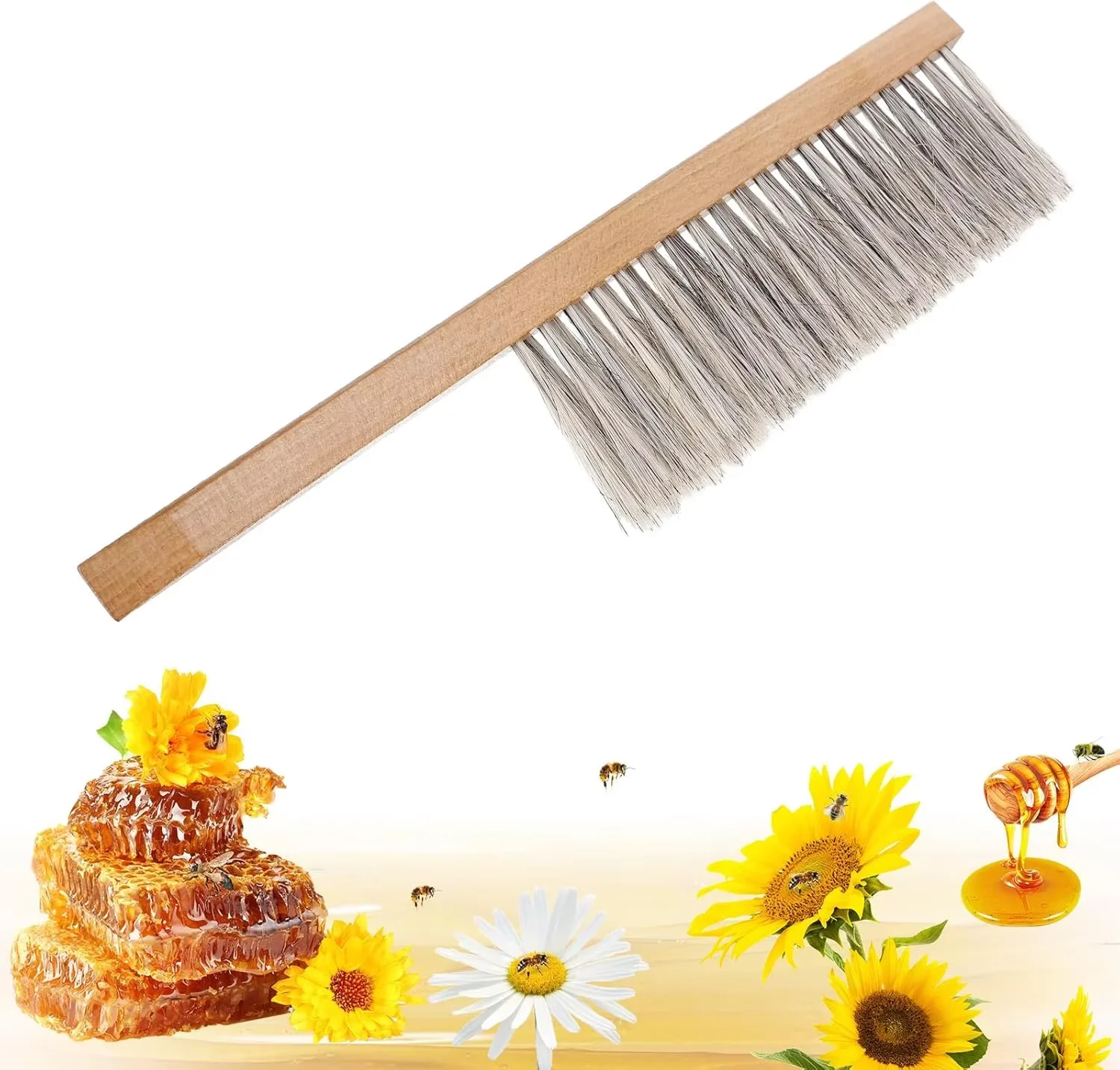 Bee Sweep Meaning Bee Medium Bee Pig Bristle Bee Sweep Double Row Bee Sweep Beekeeping Tools