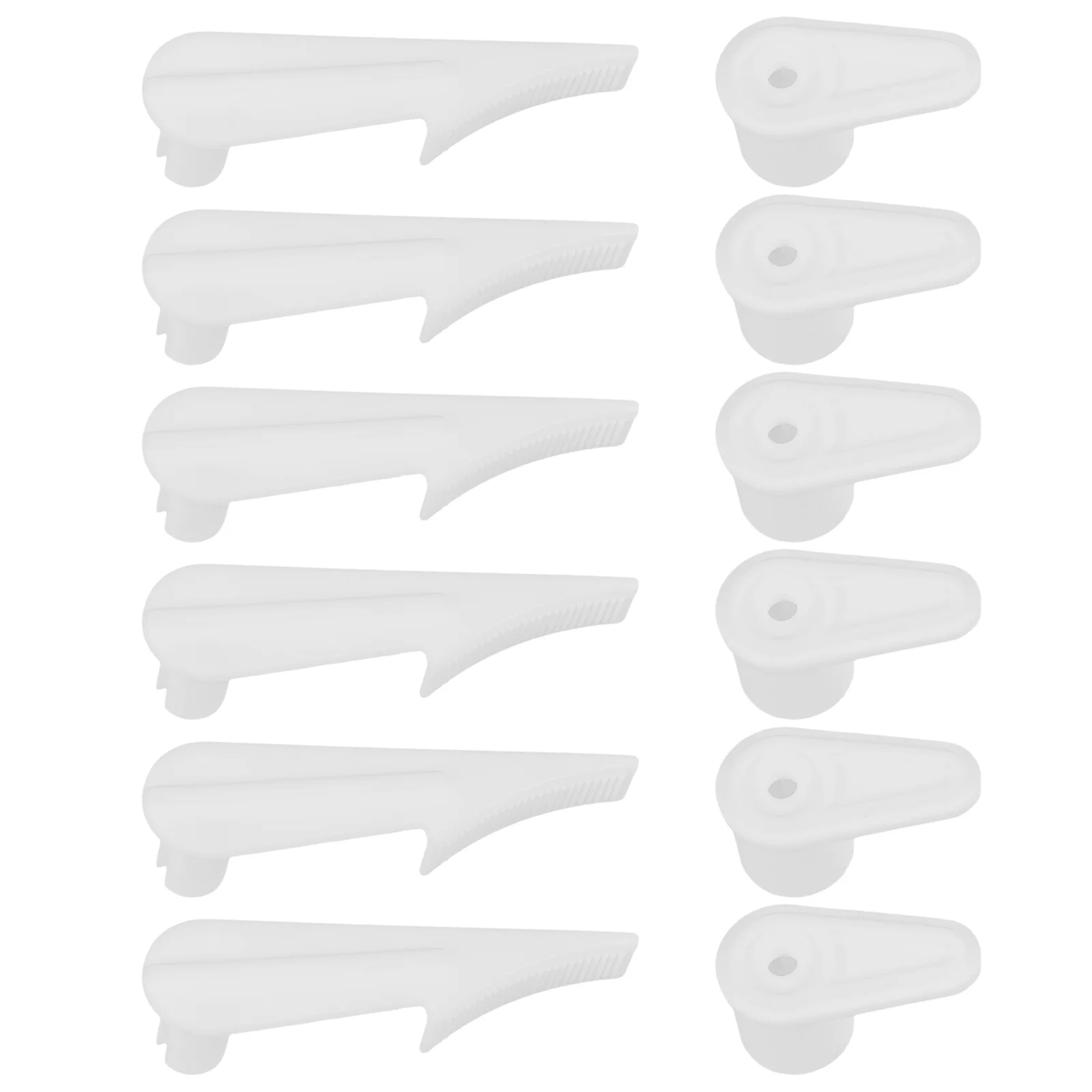 

12 шт., зажимы для потолочных светильников, прочные пластиковые крепежные пряжки для светодиодных потолочных светильников, безопасный держатель абажура, освещение