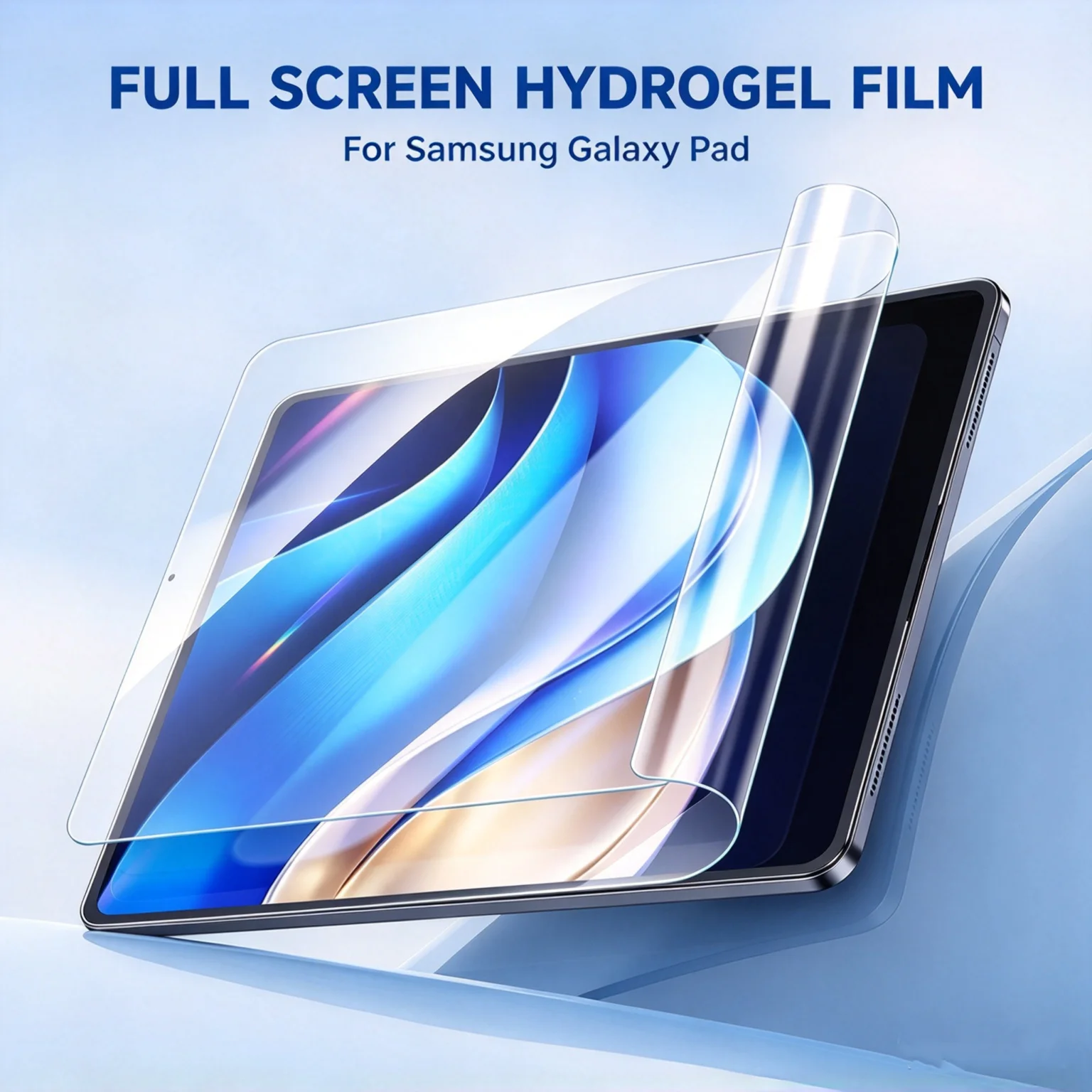 Full Screen Tablet Hydrogel Screen Protector For Samsung Galaxy Tab A9 Plus A7 Lite S9 S8 Sensitive Touch Soft Film For Tablet