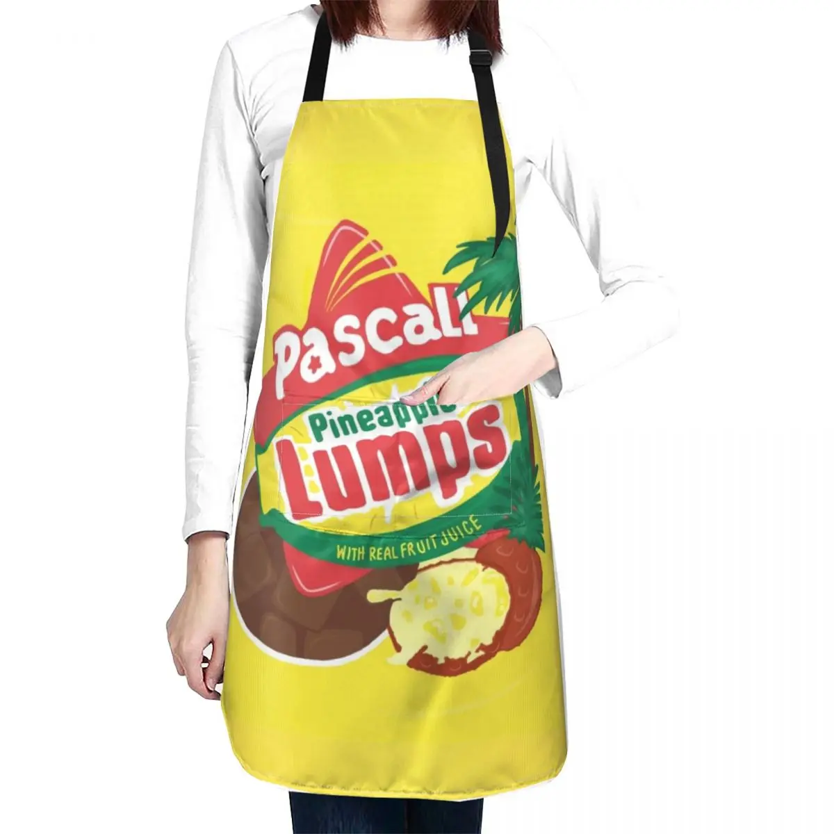 Pineapple Lumps-New Zealand-Sticker Apron Things For Home And Kitchen Kitchen New 2022 Year Kitchen Items Apron