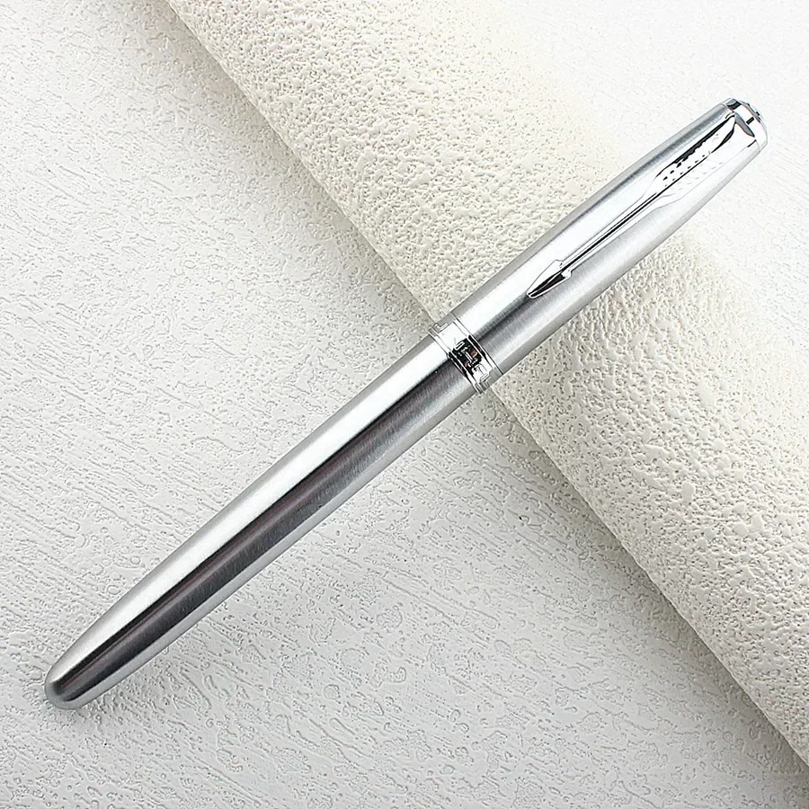 Jinhao 85 Fountain Pen Extra Fine EF 0.38MMNib Classic Design with Converter, Metal Stainless Steel Material Writing Pens