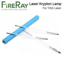 FireRay Laser Krypton lampada attrezzatura per saldatura Krypton Xenon lampada ad arco Flash lampada pulsata Laser per parti di macchine per marcatura YAG