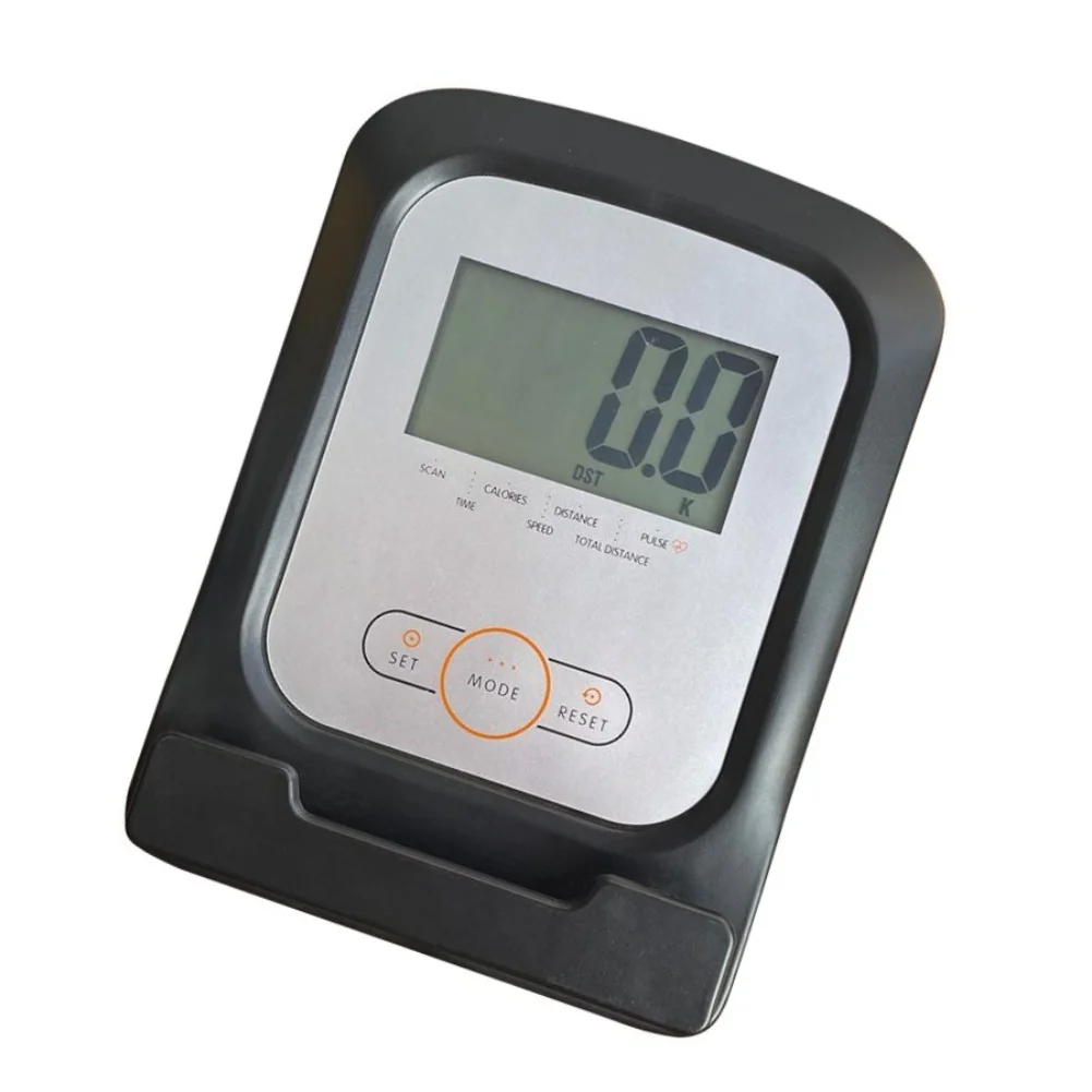 Exercise Bike Computer with Large LCD Screen for Speed Distance Time Calories Monitoring SCAN Mode 74x44mm Viewing Area
