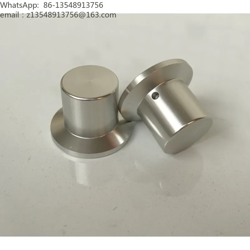 All-aluminum knob 38mm straw hat knob multi-color