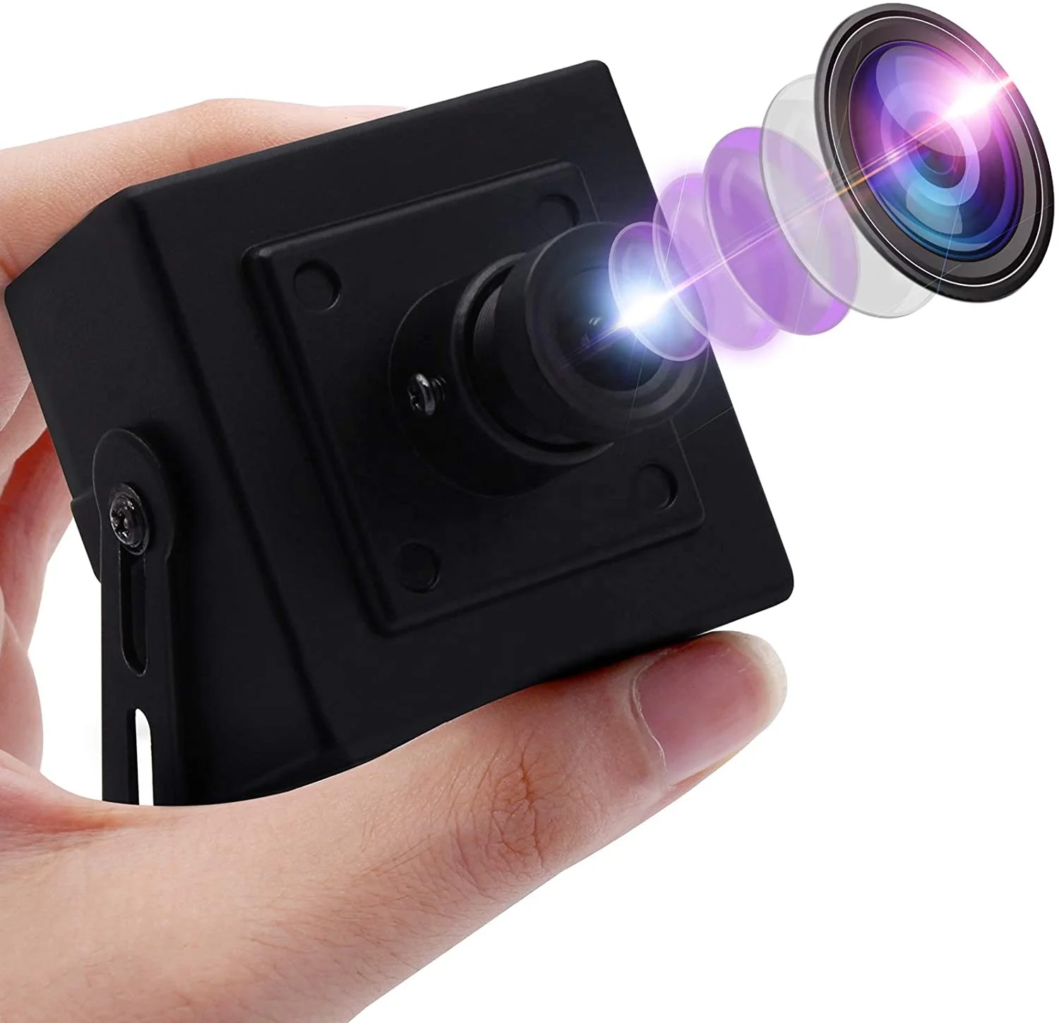 GOOD Free Driver Full HD 2MP CMOS OV2710 Mini 1080p USB Camera with 3.6mm Lens for Robot, ATM, Kiosk,