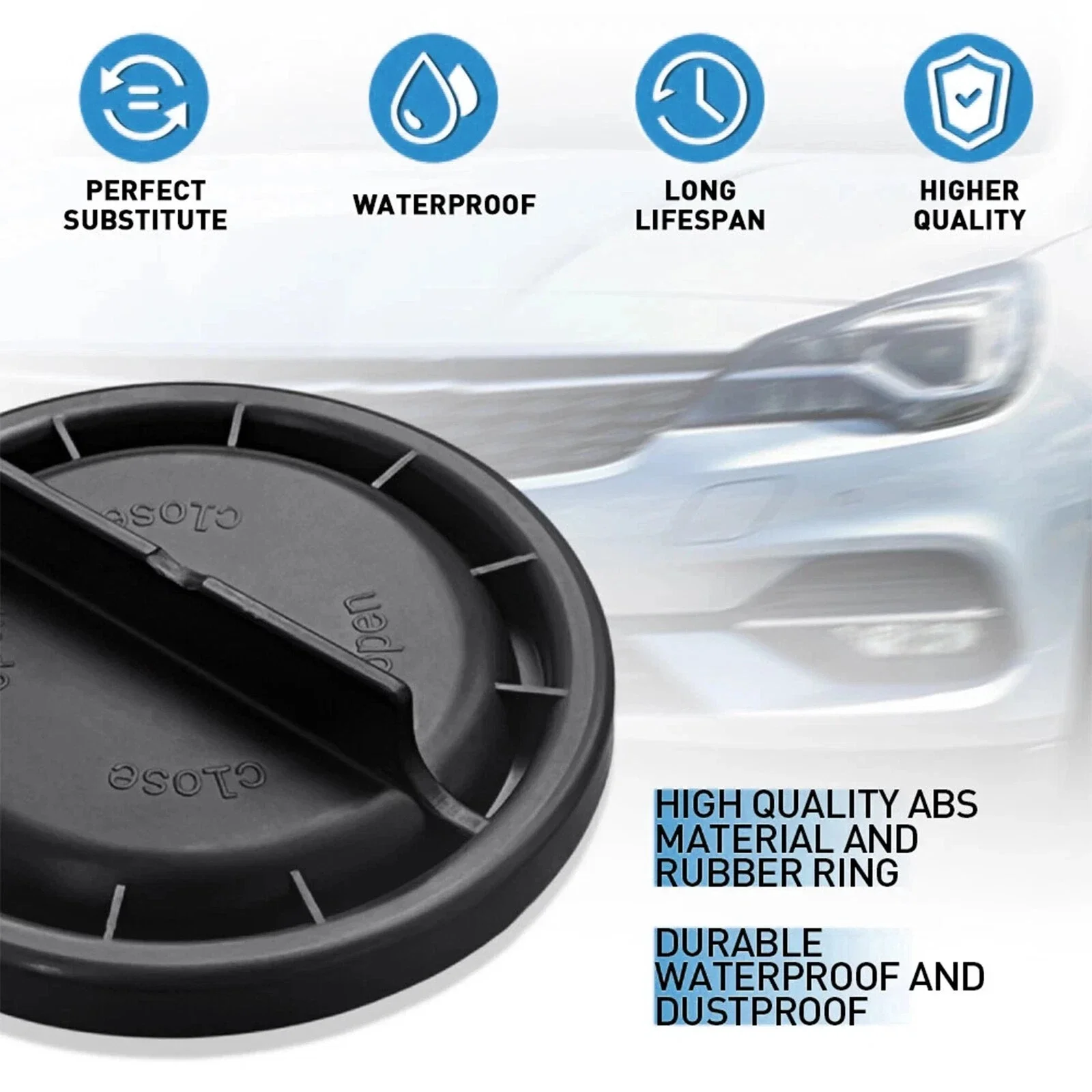 

1Pcs Car Headlight Dust Cap Bulb Cover For Vauxhall Astra Vauxhall Insignia BMW 5 Series Mercedes-Benz A Exterior Parts