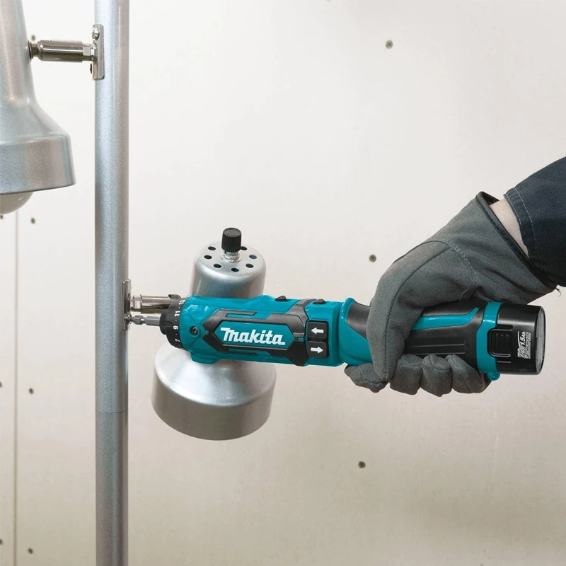 Imagem -05 - Makita Df012dz Chave de Fenda sem Fio Hex Driver Drill Kit Auto 7.2v Lithium-ion Conveniente Ferramenta Elétrica Carregador Bateria Box Set