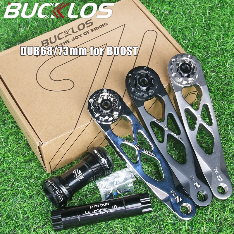 BUCKLOS 29mm DUB MTB Crankset 8/9/10/11S Mountain Bike Crankset Ultralight Aluminum Alloy Bicycle Crank Set Boost Bike Parts