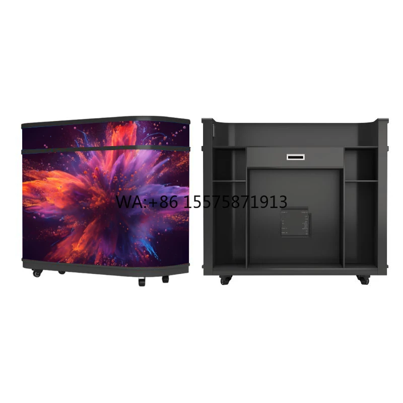 Counter DJ Booth Facade Front Desk LED Screen P1.8 P2 P2.5 Indoor Outdoor LED Display for Reception Exhibition & Events