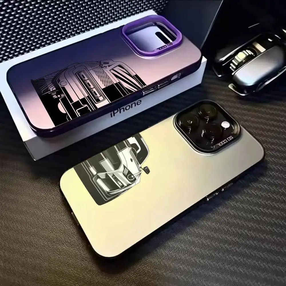 

G-GT500 Speed Car C-Coo Phone Case For iPhone 17,16,15,14,13,12,11,Mini,Pro,E,MAX White Candy Matte Cover