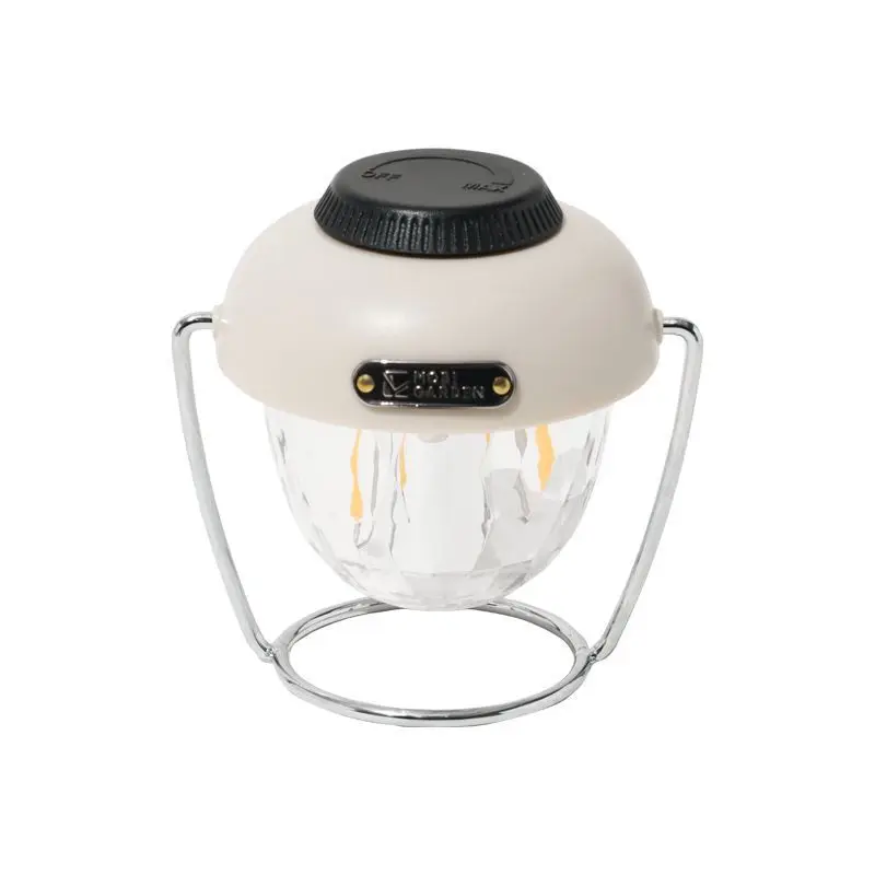 Portátil impermeável dobrável Camping Light, Recargable Por Tipo-C Linterna para Camping