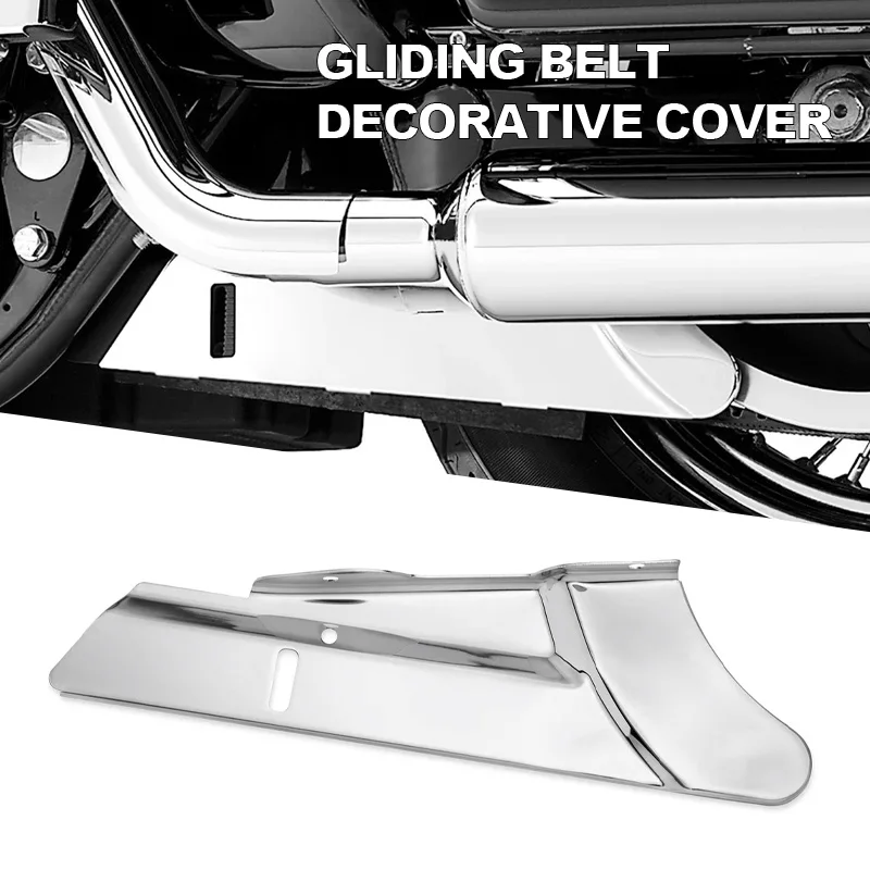 

For Harley 2009-2023 Gliding Belt Decorative Cover Road Glide FLTRX EFI FLTR CNC Lower Belt Guard Cover