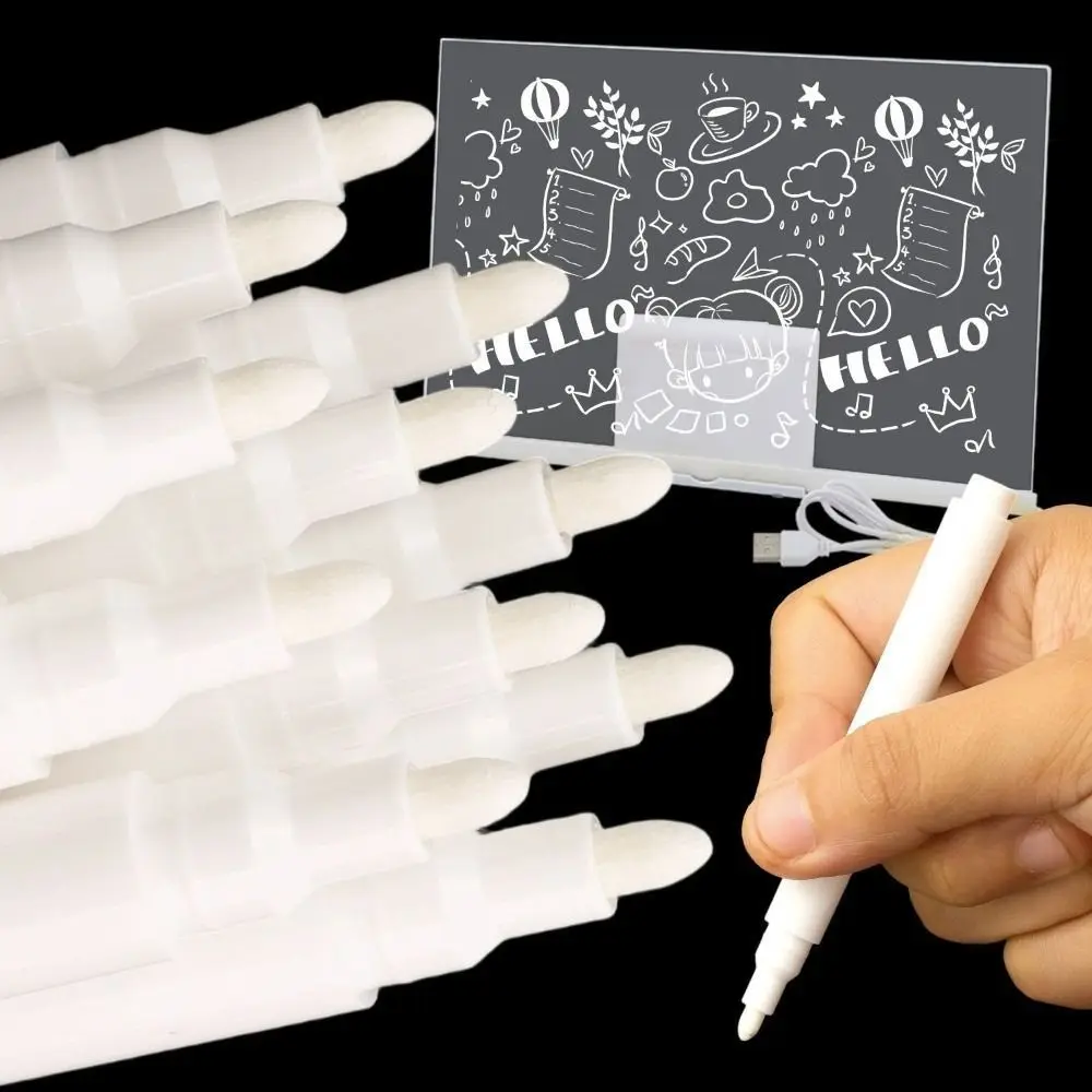 

1/10Pcs Hard Soft Nibs Marker Pens Quick-drying Waterproof Painting Pen DIY Non-fading Highlighter Pencil Student Stationery