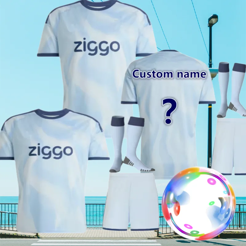 Películas Decorativas 2026, Uniforme Infantil del Ajax, Camiseta Personalizada para Hombre Antiarrugas, Sin Plancha, 2026 2027 AjaxOK, Llega en 7 a 15 Días