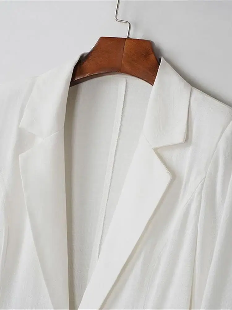 بدلة ort Summer النسائية ذات المقاس النحيف الكورية Sle الصغيرة Jaet Thin Seven Sve كاجوال للحماية من الشمس مقاس كبير