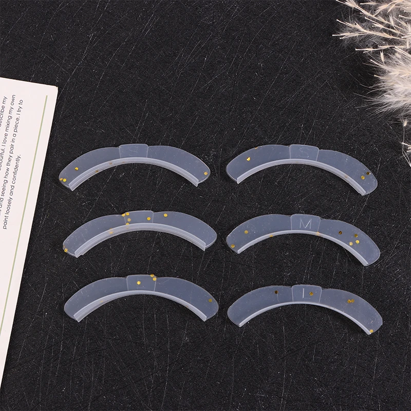 3 paar Silikon Lash Lift Pads Flash Bogen Wimpern Dauerwelle 3D Curler Eye Patches Applikator Werkzeuge Schönheit Wimpern Verlängerung Zubehör