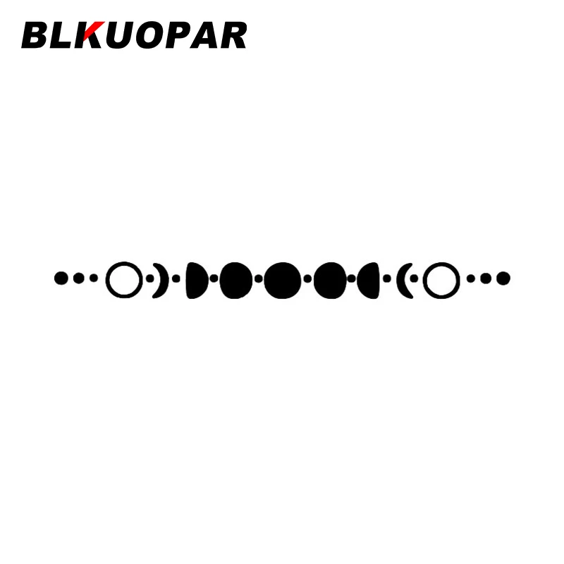 

BLKUOPAR Eclipse Process Silhouette Car Sticker Graphics Waterproof RV Decal Personality Die Cut Windows Trunk Car Accessories