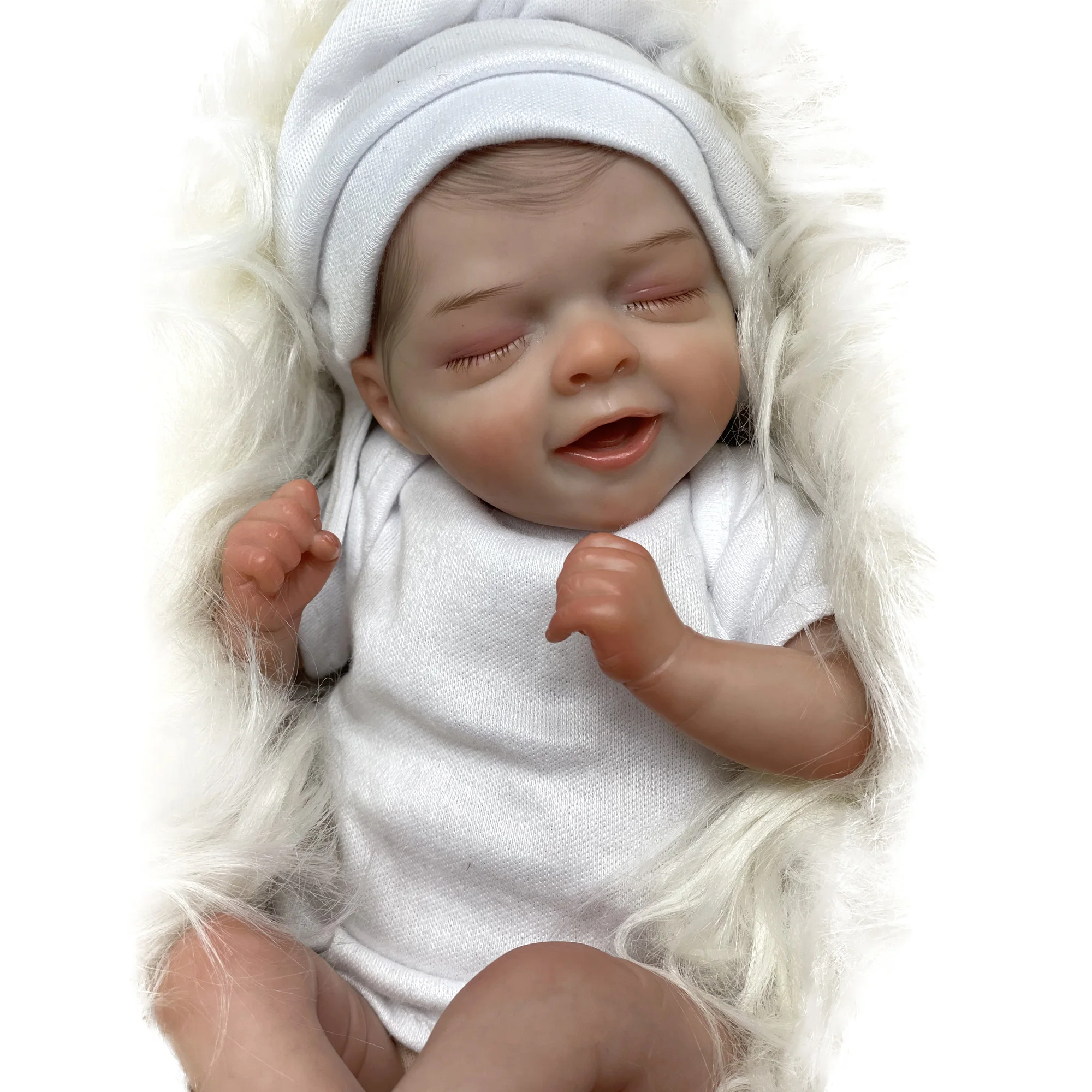 Bebe Reborn Dolls Salia 12 Inch Painted Cute Sleeping Reborn Doll With Soft Touch Body Pеборн Bebê Reborn Muñeca