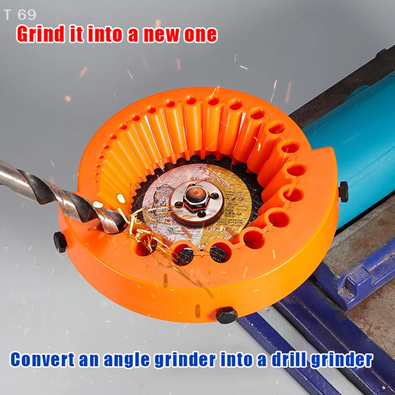 2-13mm For Grinding Drill Bit Sharpener Grinder Multi-specification Power Drill Bit Grinding Portable Drill Power Abrasive Tools