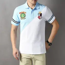 Men's Polo Shirt International Famous Brand Short Sleeved Golf Wear Collar T-shirt 2024 New Father Sons Gift Popular Clothes