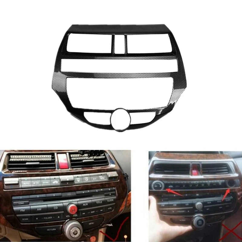 Car Styling Cover Console Center Dashboard Panel Sticker For Honda Accord 2008-2012