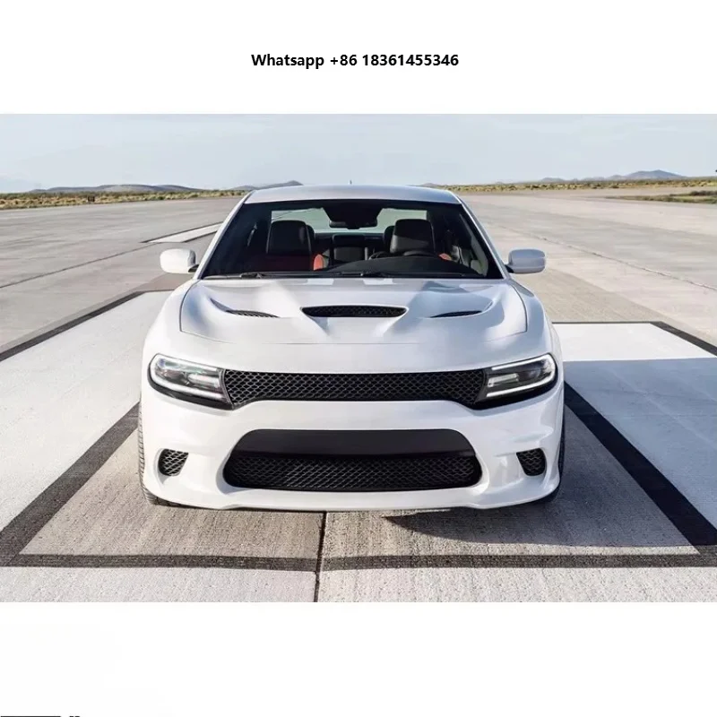 

FOR 2015 SRT Style PP ABS Material Car Front Bumper With Fog Lamp Hole Charg 2015+