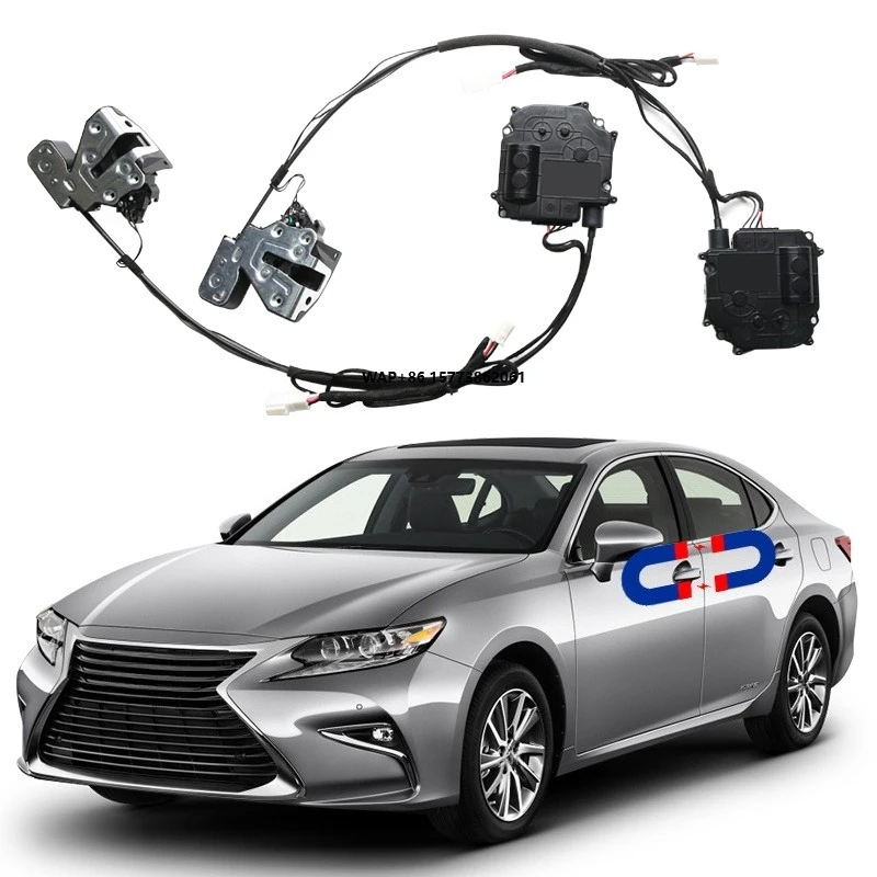 For LX570 Electric Suction Door Automobile Refitted Automatic Locks Car Accessories Intelligence New Suction Door