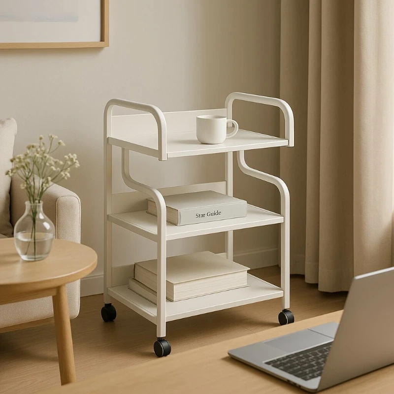 

Beauty Equipment Cart, Spectrometer Tool Trolley, Movable Salon Instrument Rack, Multi-Layer Cosmetology Equipment Cart