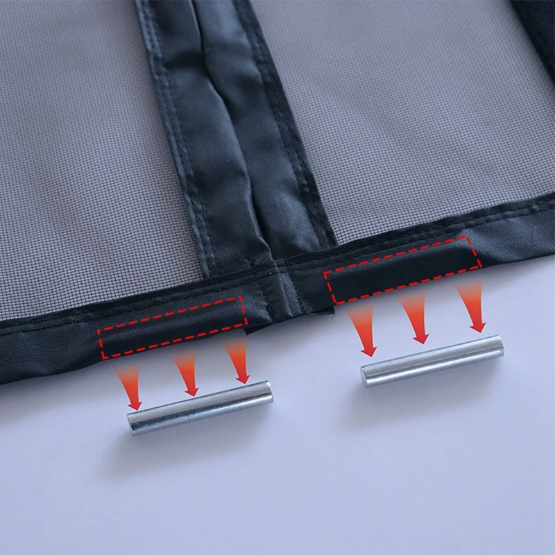 

Магнитный дверной экран, москитная сетка от насекомых, занавеска от насекомых, автоматическое закрытие для кухни, гостиной, 85x210 см-A27R