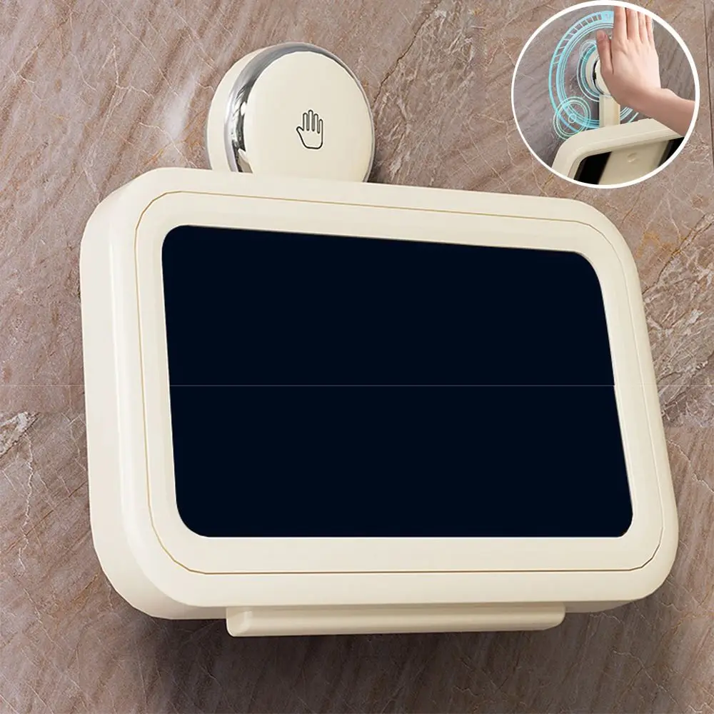 

Водонепроницаемый держатель для телефона на присоске, регулируемая противотуманная подставка для телефона для ванной комнаты, многофункциональная, 360° ° Вращение