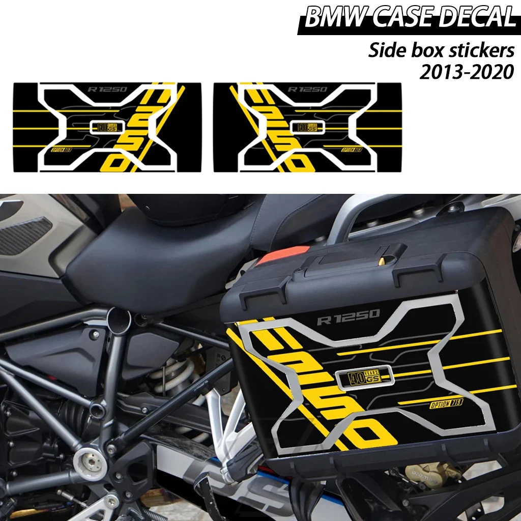 

For 2013-2020 BMW Transmission R1200GS R1250GS F850GS F800GS Motorcycle Stickers Side Box Protection Stickers Decoration