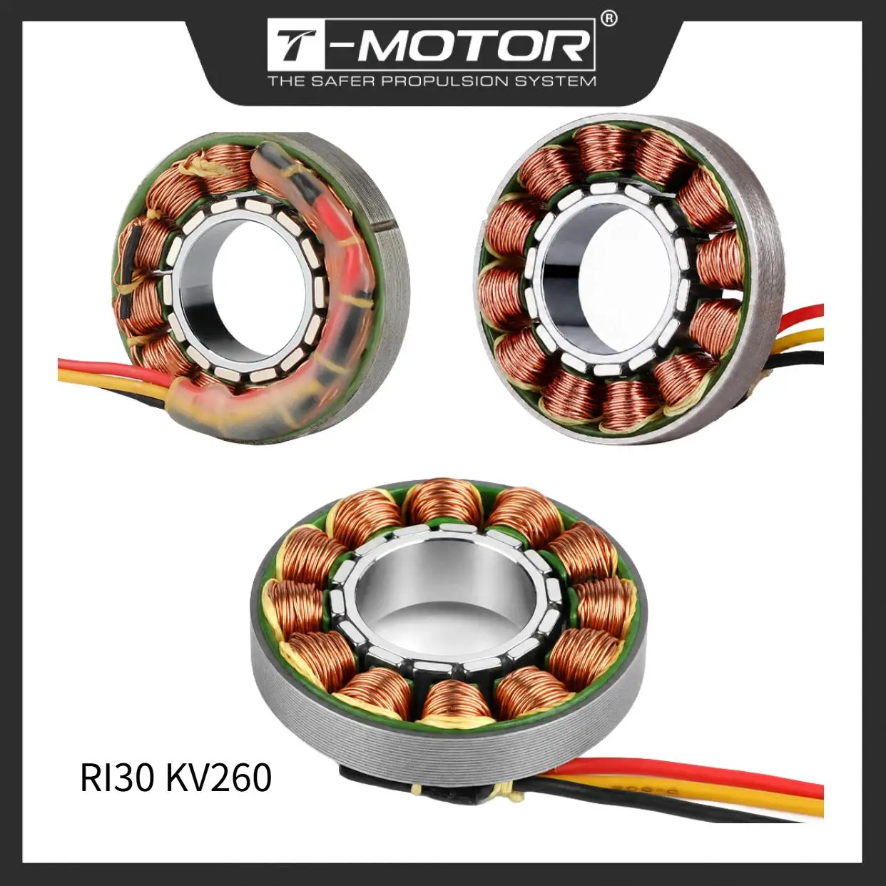 CubeMars RI30 KV260 Frameless Inrunning Brushless Torque Motor Hall Sensor For Compact Robotics Exoskeleton, Robotic Arm