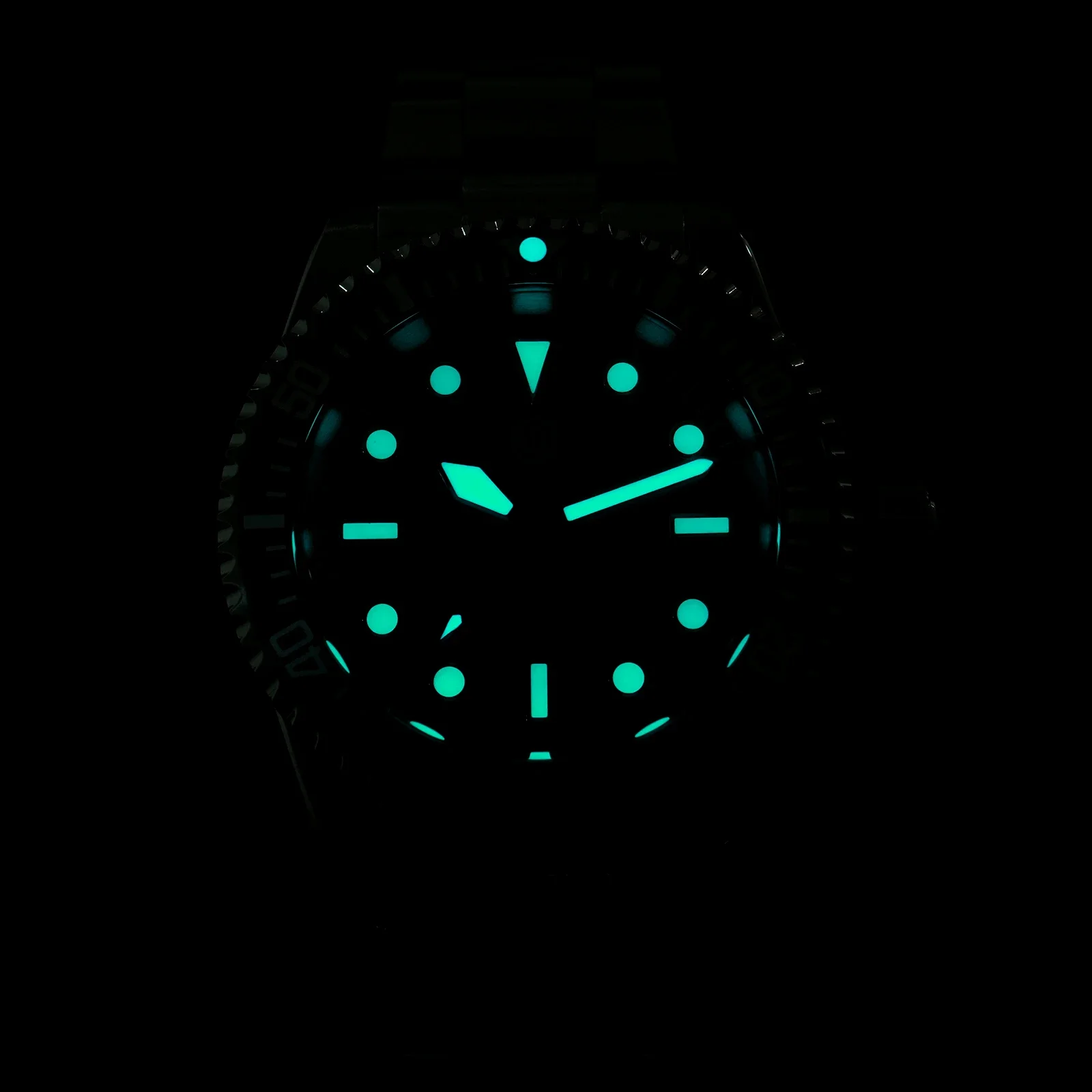 Watchdives WD5513 ساعة فرعية NH35 حركة أوتوماتيكية كريستال الياقوت 20Bar مقاوم للماء مضيئة 38 مللي متر ساعات عتيقة