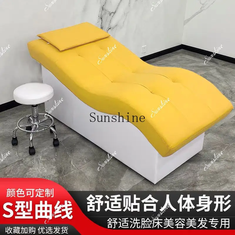 Face wash bar bed beauty salon barber shop ear bed solid wood massage latex   TF