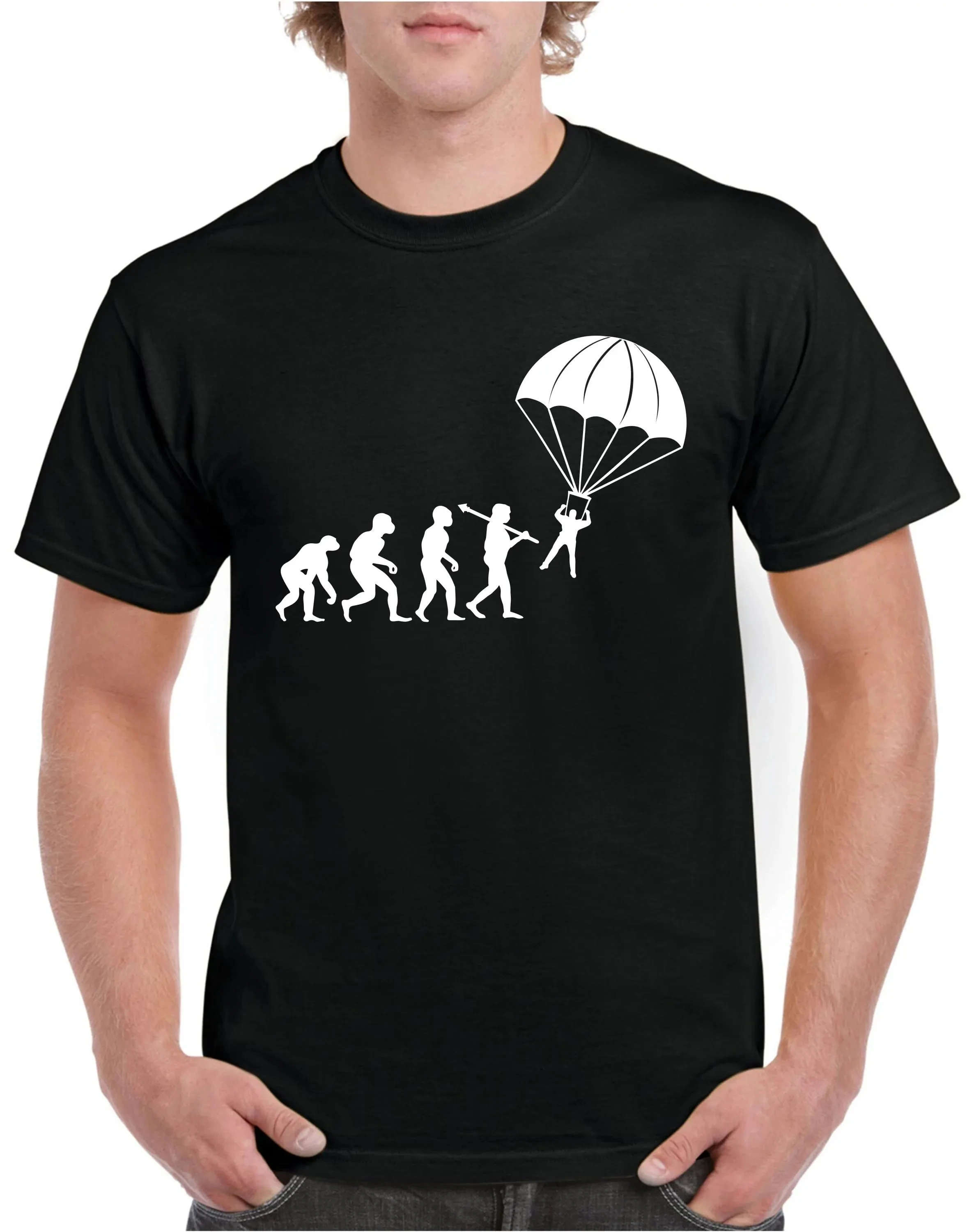 Veste de sport d'extérieur haute altitude, T-shirt évolutif pour parachutisme, haut pour rafting et saut en parachute, adapté aux hommes et aux femmes