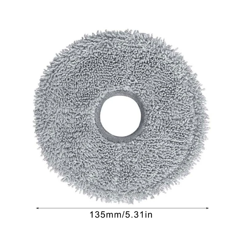 Accessoires vadrouille anti-poussière, tampon vadrouille, tissu vadrouille réutilisable adapté au nettoyage A0NC