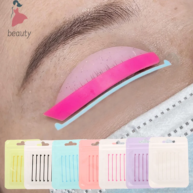 3 paare/beutel falsche Wimpern Locken wickler Patches Silikon Wimpern Dauerwelle Pads Wimpern verlängerung Dauerwelle Werkzeuge Wimpern lift Schild Pad Schönheits salon