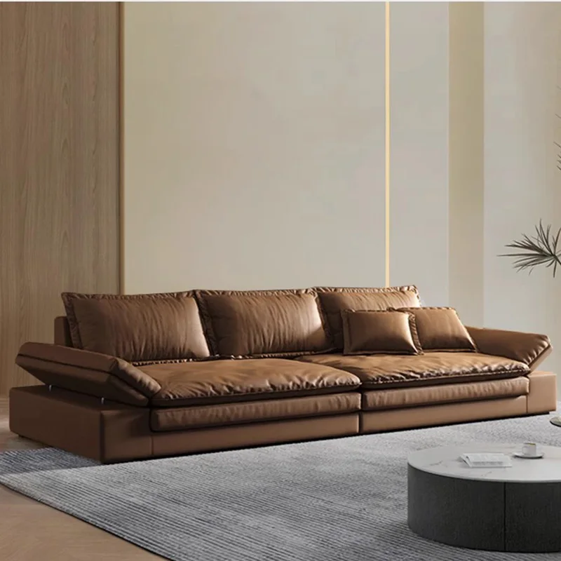 

Reception Lounger Sofas Leather Lazy Modern Lounge Sofa Luxury Designer Elegant Designer Muebles Para El Hogar Hotel Furniture