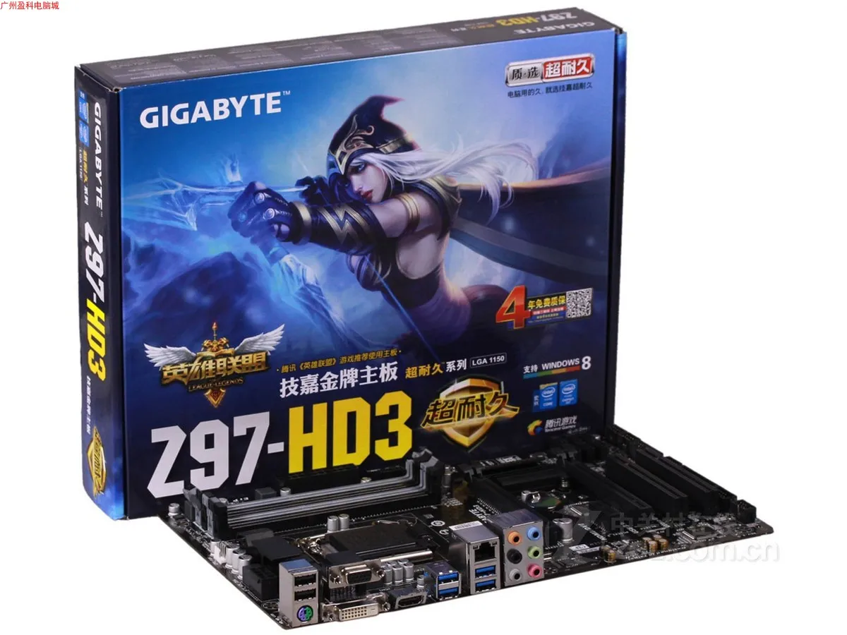 Материнская плата Z97-HD3 Z97P-D3 H97-HD3 B85-HD3 Z97 поддерживает 11-контактный процессор четвертого поколения i7 5775, используется 100% тестирование, полностью работает Материнская плата Z97-HD3 Z97P-D3 H97-HD3 B85-HD3 Z97 поддерживает 11-контактный процессор четвертого поколения i7 5775, используется 100% тестирование, полностью работает