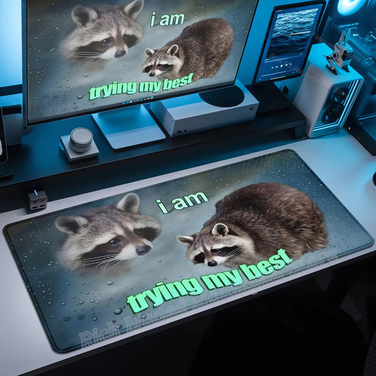 

Playmat Funny Meme Mousepad MTG TCG Mouse Pad Office Desk Mat Laptop Cute Anime Emoticon Carpet tapis de souris pc accessories