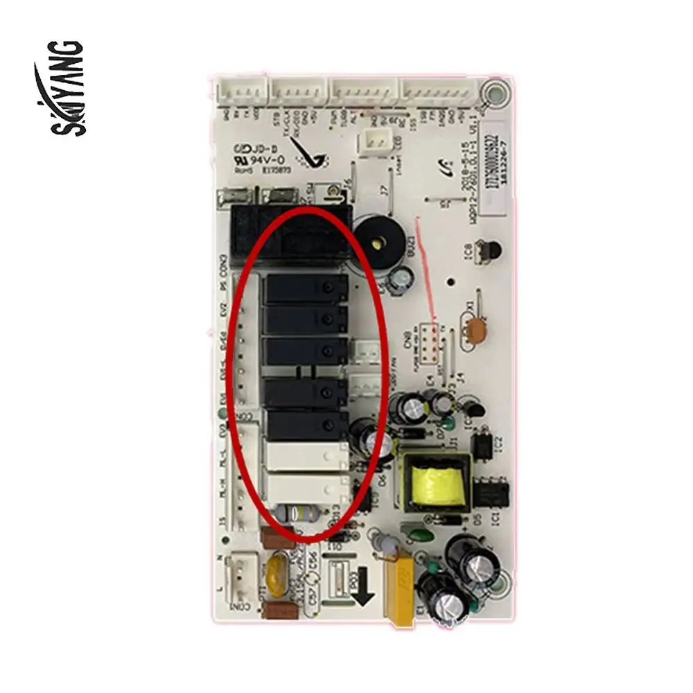 Оригинальная программируемая материнская плата WQP12-7601 D 1-1 B для печатной платы посудомоечной машины Midea