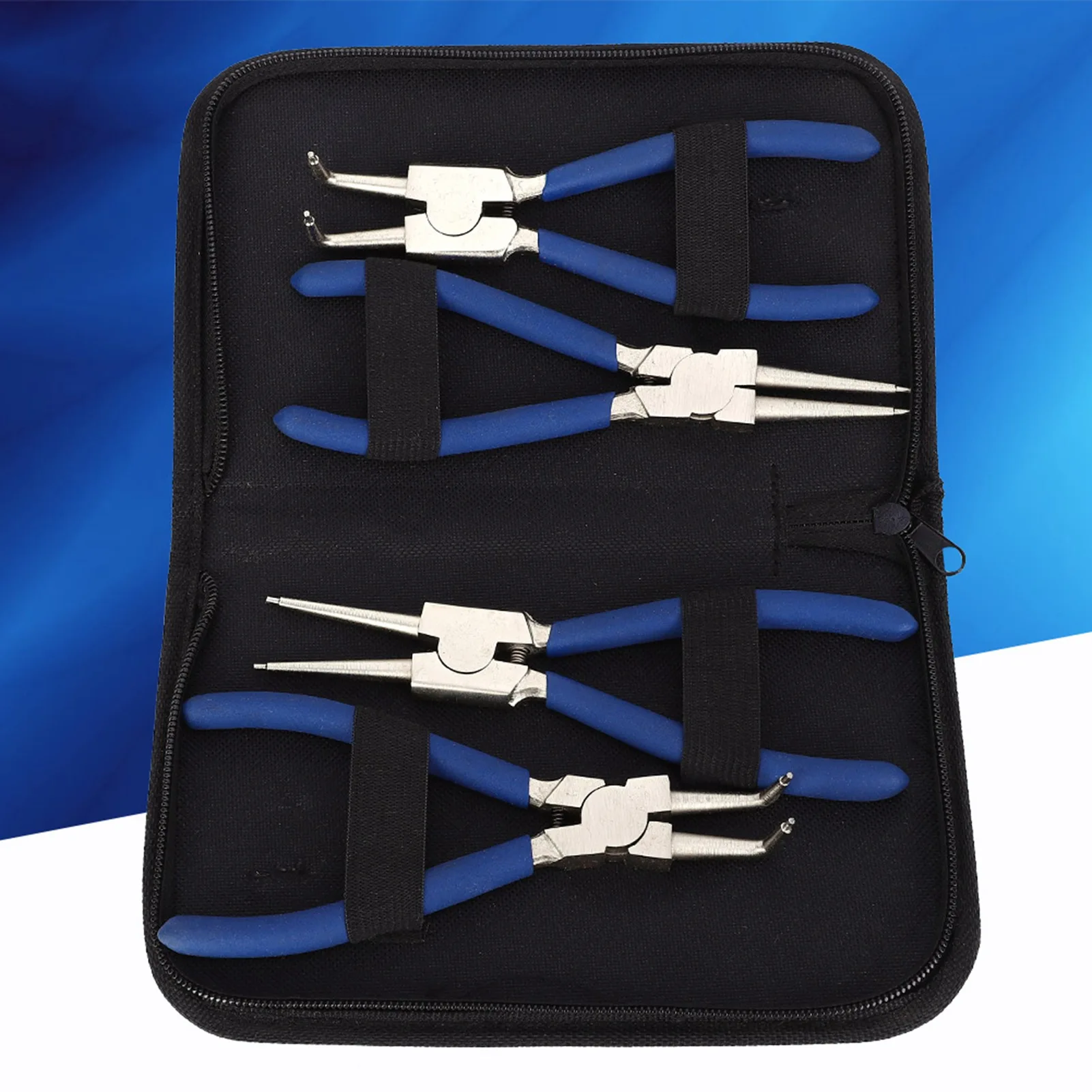 

Snap Tool High Strength Snap Plier Straight Dip Coated Handles Reset Spring for Industrial