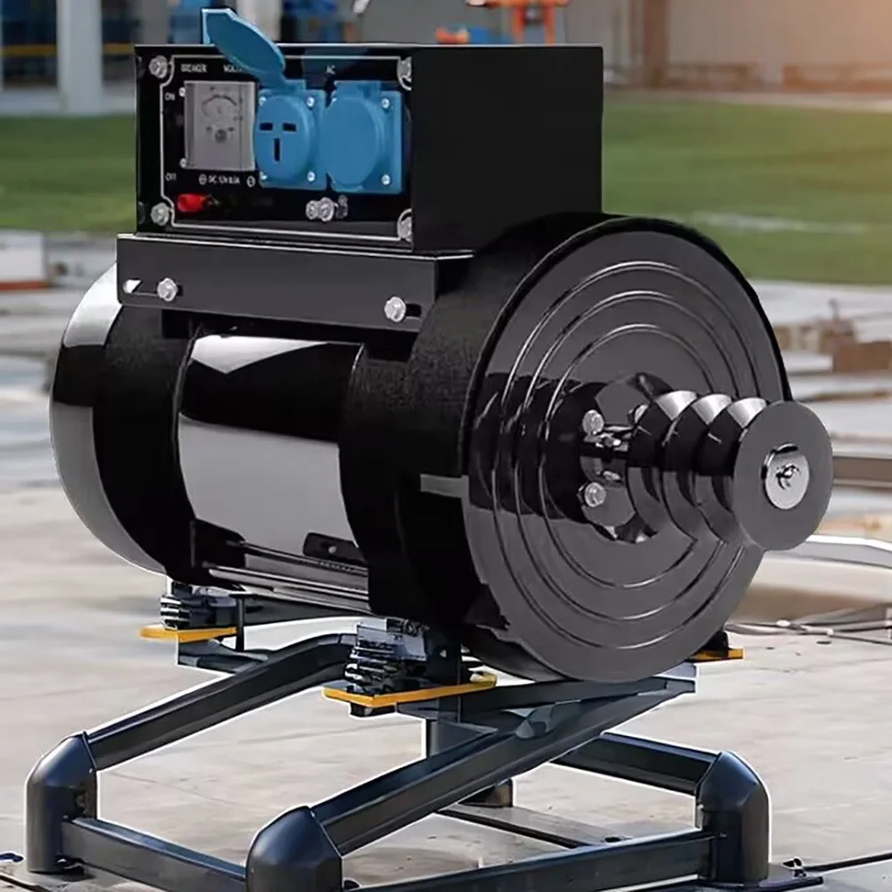 

10KW 20KW permanent magnet generator with voltage regulator circuit breaker 220V 380V dual voltage household alternator