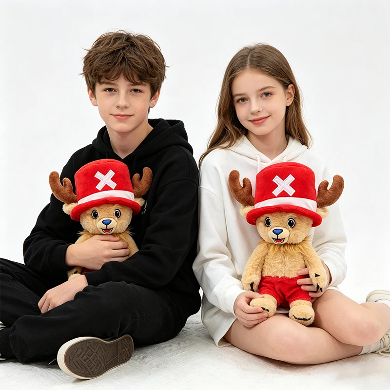 

2026 Hot New 28CM One Piece Chopper Plush Doll Toy Cute Anime Peripherals Chopper Plushies Doll Collect Birthday Gift