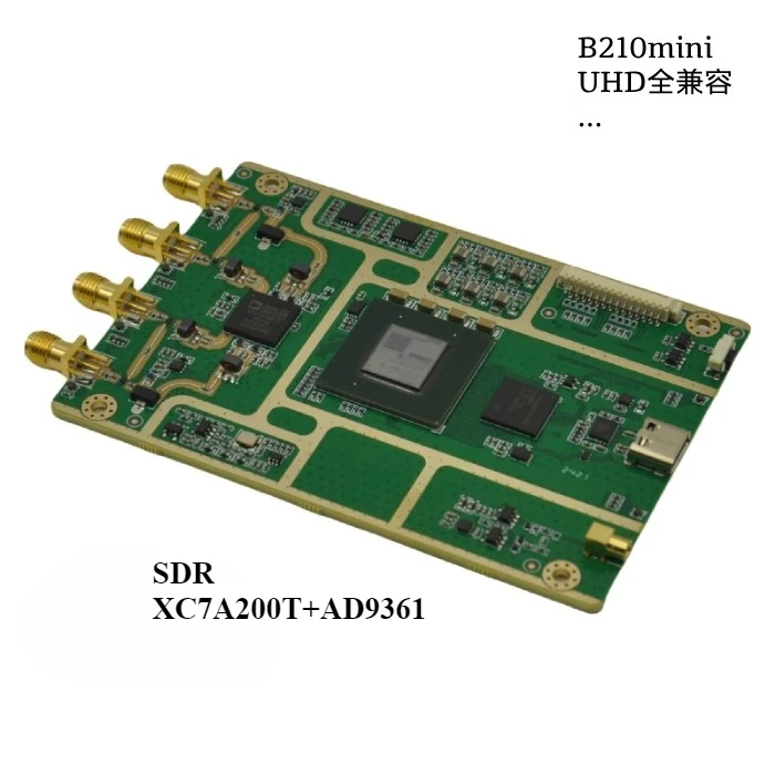 70 МГц-6 ГГц LibreSDR B210 Mini / B220 Mini 2R2T XC7A200T+AD9361 или XC7A100T+AD9363 SDR B210mini UHD pluto OAI 70 МГц-6 ГГц LibreSDR B210 Mini / B220 Mini 2R2T XC7A200T+AD9361 или XC7A100T+AD9363 SDR B210mini UHD pluto OAI