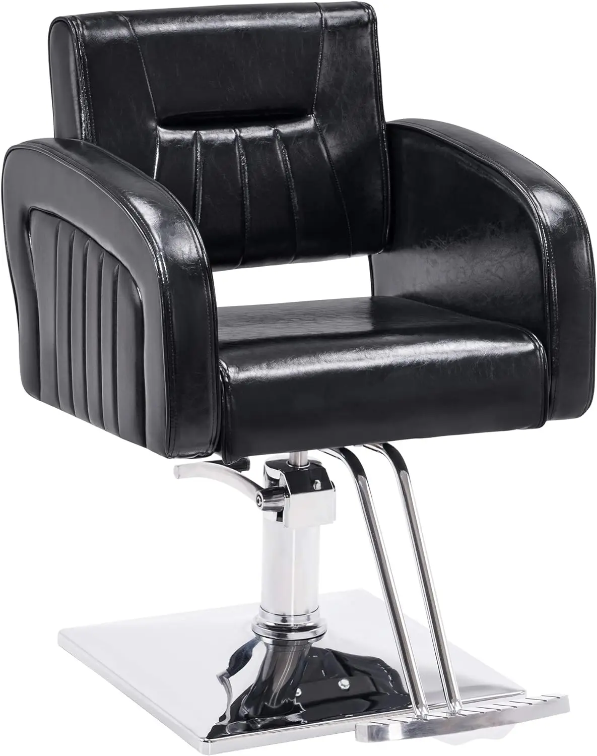 

BarberPub Salon Chair for Hair Stylist, All Purpose Liftable Hydraulic Barber Styling Chair, Beauty Spa Equipment 8538BK