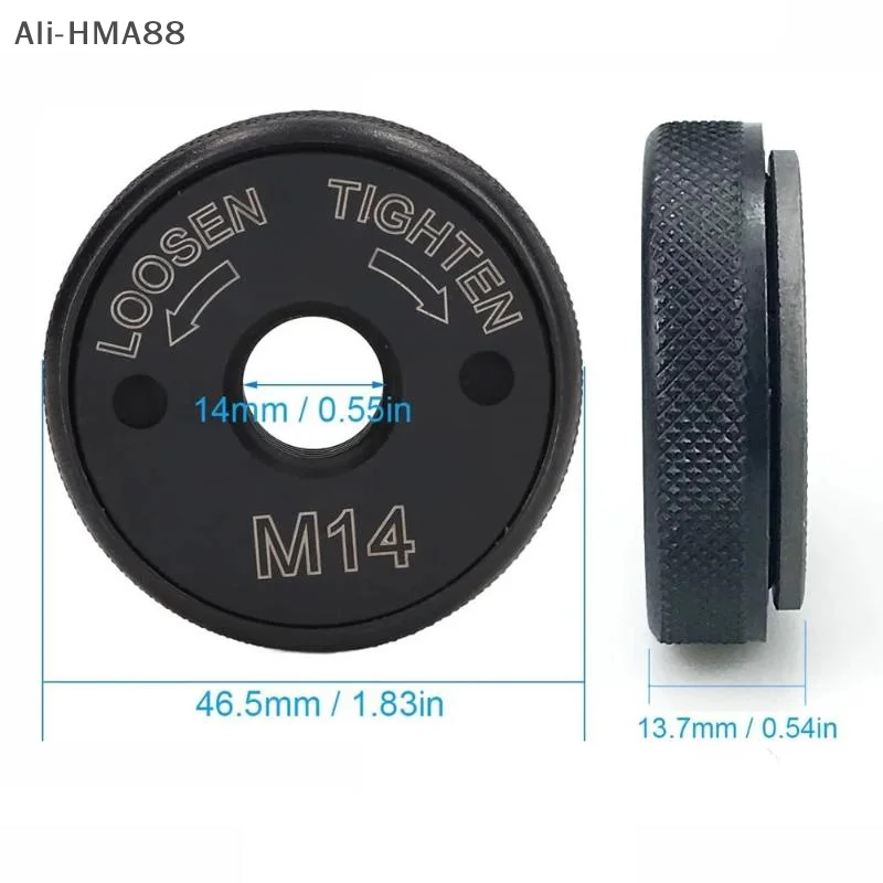 

(YY)1Pc 2025 New M14 Angle Grinder Quick Release Nut Self Locking Grinder Pressing Plate Flange Nut Power Chuck