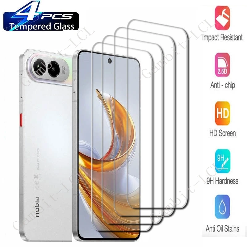 

4PCS For ZTE Nubia Air Pro Screen Protective Tempered Glass ON NubiaAirPro NubiaAir AirPro Protector Cover Film