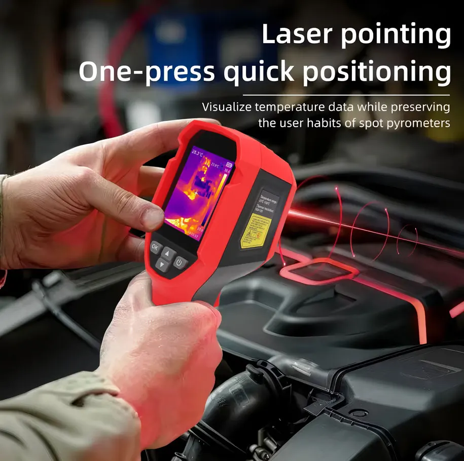 UNI-T Thermal Imaging Camera 240 × 180 Super-Resolution UTi120S
