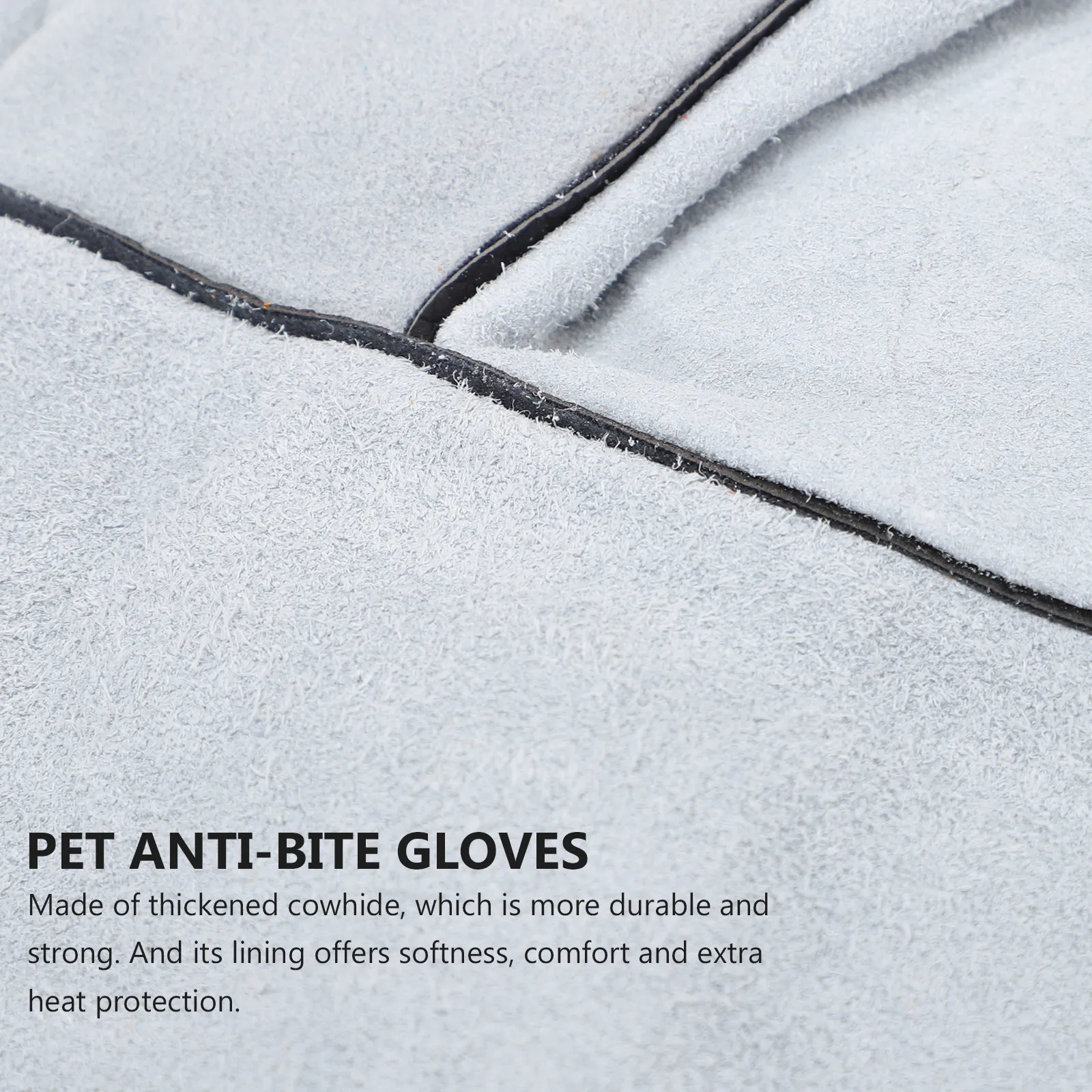 1pair-thick-cowhide-anti-bite-gloves-heavy-duty-pet-handling-protection-heat-resistant-welding-barbecue-oven-microwave-camping